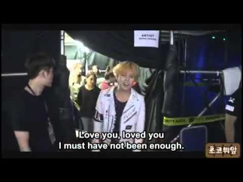 G-Dragon sings Taeyang's "EYES NOSE LIPS"