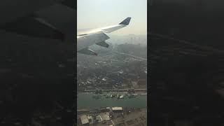 preview picture of video 'AE991 TPE-XMN Landing 2019/01/28'