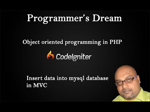Codeigniter Tutorials Insert Data Into Mysql Database Table