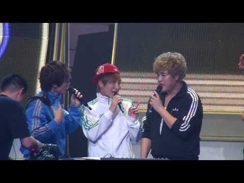 [fancam]101231 MBC Gayo Daejun  DJ  Super Junior  Forcus  Leeteuk  Eunhyuk  Shindong