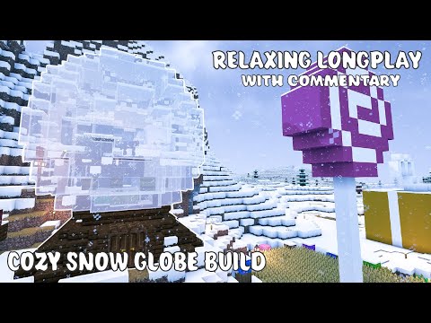 EPIC Minecraft Snowglobe Build with Commentary