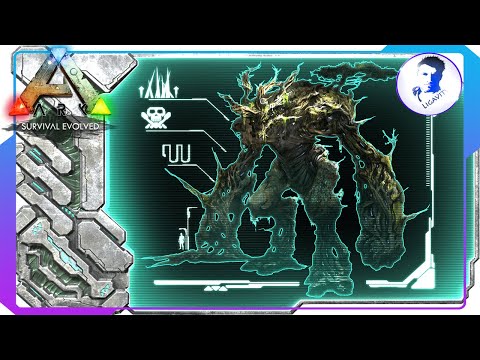 FOREST TITAN BOSS FIGHT | SOLO | Extinction DLC Official | Ark: Survival Evolved