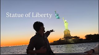 STATUE OF LIBERTY NATIONAL MONUMENT VLOG🗽 (INDIAN VLOGGER IN USA🇺🇸@PassengerParamvir 