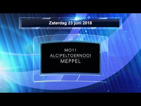 Toernooi Alcipel MO11 2018