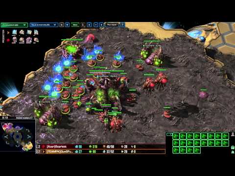 (HD918) Scarlett vs GunGFuBanDa - G5 - ZvP - Heart of the Swarm [FR]