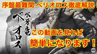 【MHR】最初の難関ベリオロス立ち回り徹底解説！○○を意識して楽々攻略しよう！【モンスターハンターライズ】【初心者講座】