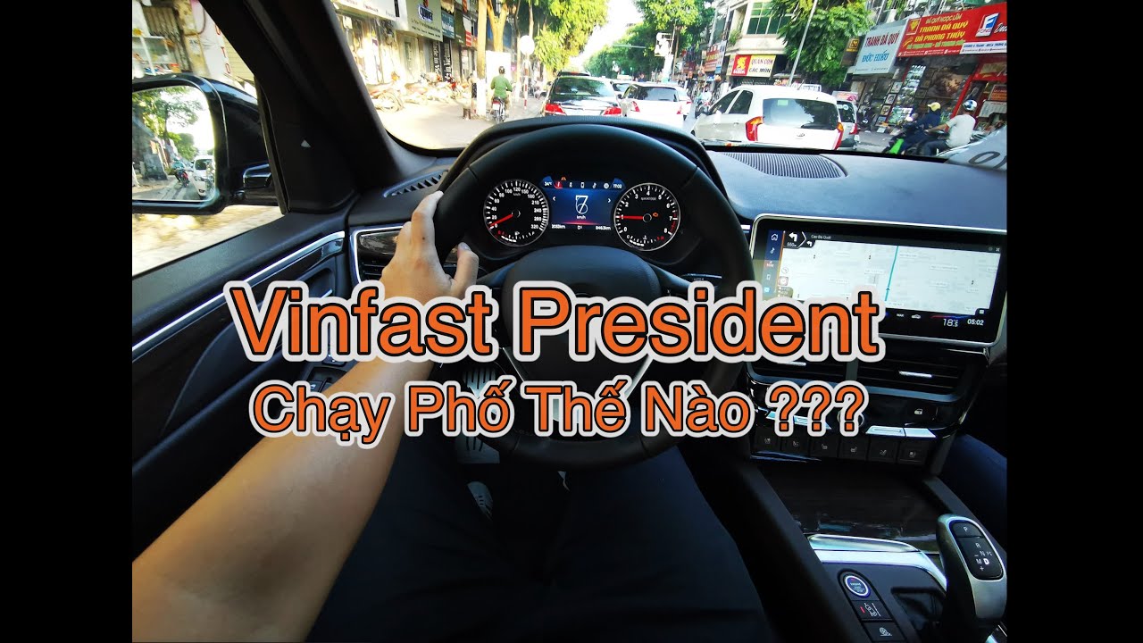 Vinfast President - xe V8 rẻ nhất chạy trong phố thế nào? | POV test drive