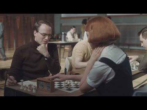 Beth Harmon's Second Game against Cooke | The Queen's Gambit 1080p - YouTube