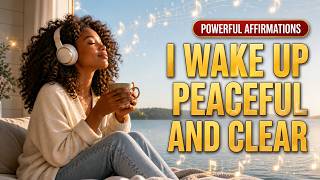 I Wake Up Peaceful and Clear ☀️ Morning Affirmations for Calm Energy | Afrobeat