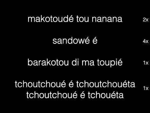 Makotoudé - chant africain