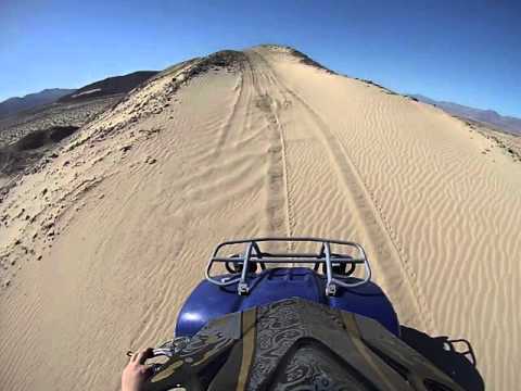 Ocotillo Wells Soft Sand and Hills Quad Riding 2-6-16