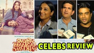 Celebrities Review Ayushmann Khurrana - Bhumi Pednekar Starrer 'Shubh Mangal Saavdhan'