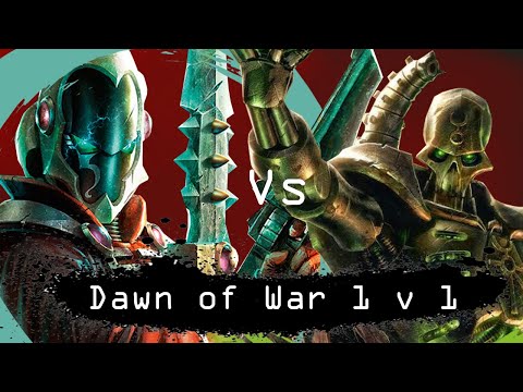 Dawn of War  Soulstorm 1 v 1 Necrons vs Eldar