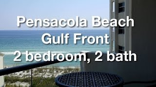 preview picture of video 'Pensacola Vacation Rental, Gulf Front  2 bedroom, 2 bath, ideal spot of relaxing!'