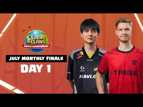 World Championship: July Monthly Finals | Day 1 | #ClashWorlds | Clash of Clans
