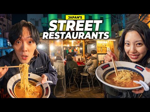 I Tried Street Food Stalls in Japan