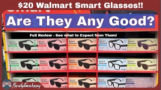 $20 Smart Glasses at Walmart! Are the WearIQ Any Good