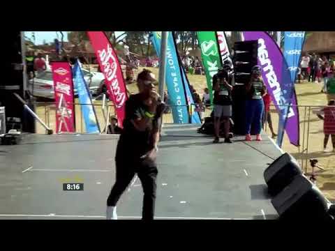 Rezah Forbes on Expresso Morning show. Mitchell's Plain festival insert.