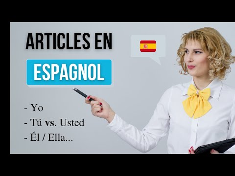 Pronoms Personnels ESPAGNOLS & Différence Tú/Usted - Apprendre l'Espagnol - Grammaire #1