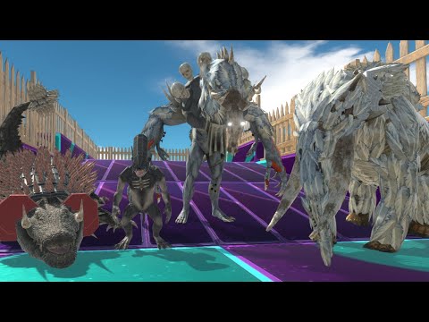 Death Run Limited Health - Xenomorph x Wendigo x Lizzie Rampage x Mammoth - Who's the Best - ARBS