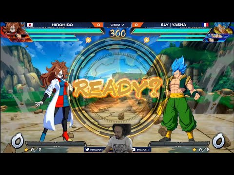 DBFZ World Championship 2022 |  HiroHiro vs SLY Yasha | GODLIKE SET + COME VIBE WITH ME!!!!