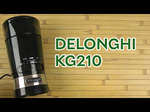 Kavamalė DELONGHI KG210 BL video