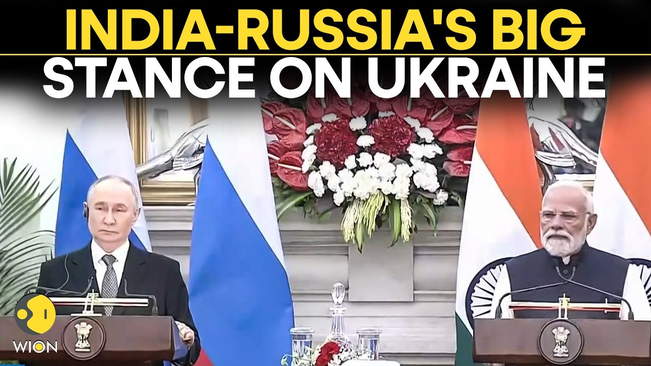 Putin-Modi Meet 2025 LIVE: PM Modi & Russian President Putin's Stance On Ukraine  | WION Live