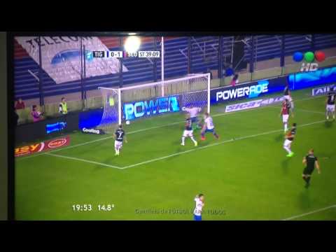 Gol de tigre - rincón - tigre 1 san Lorenzo 1