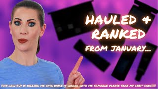 Hauling and Ranking Makeup I Got in January