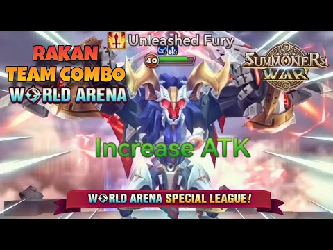 Rakan Team Combo in World Arena Ep. 3 - Summoners War
