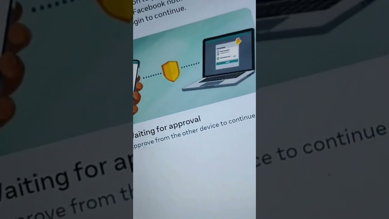 Check your Notification On Another Device Facebook | Waiting For Approval Facebook Problem