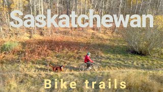 Saskatchewan bike trails