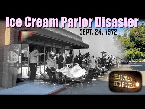 Jet plows into Farrell's Ice Cream Parlor 1972