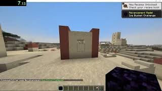 Minecraft Creative Mode Speedrun: 1:40.58 (No Creative Inventory, No Cheats, Set Seed)