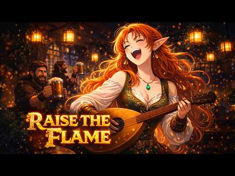 Raise The Flame | Epic Celtic Tavern Song (Tavern Dance Anthem)