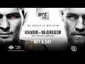 Persconferentie UFC: Khabib vs. McGregor