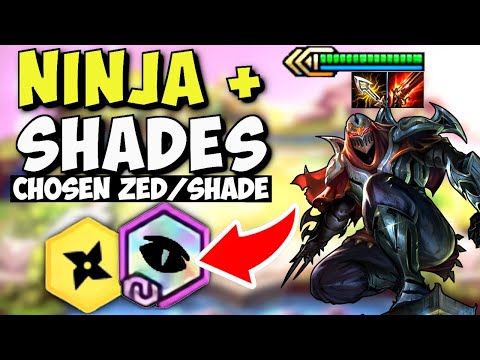 Chosen Shade TFT Zed Is Unstoppable! | TFT Gameplay | TFT Zed Carry | TFT 4 Star | TFT Set 4