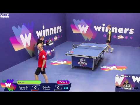 WINners CUP table 2  01.01  Kuzmenko Dmitrii - Gubenko Maksim   21:30