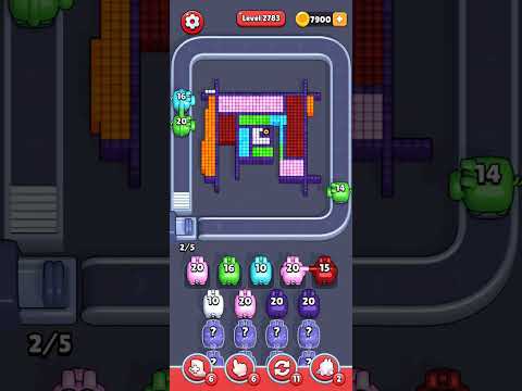 Pixel Flow Level 2783 Walkthrough