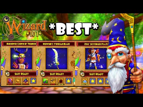 Wizard101 On CONSOLE: BEST GEAR To Farm At EVERY Level!