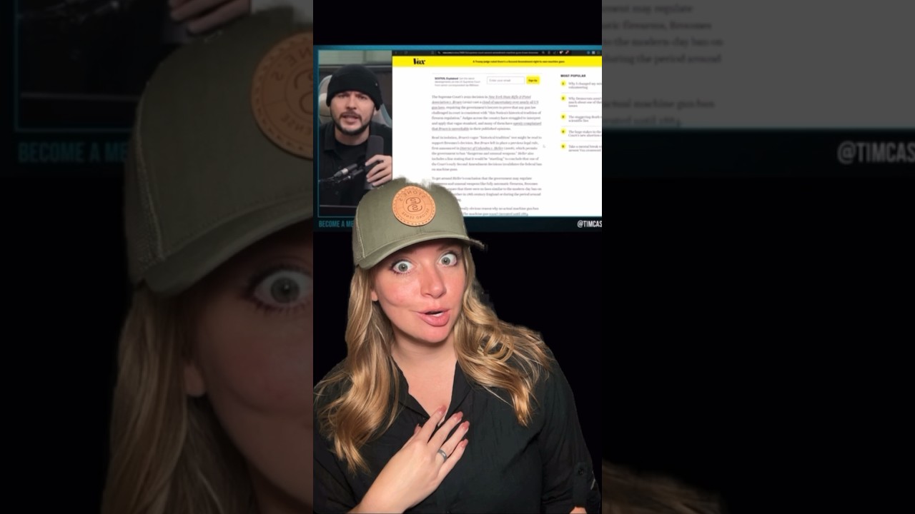 Tim Pool All For Bruen and Heller?!?   #2ndamendment #shortsvideo #shortsfeed #shorts