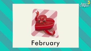 Happy Campers 3 -Month of the years