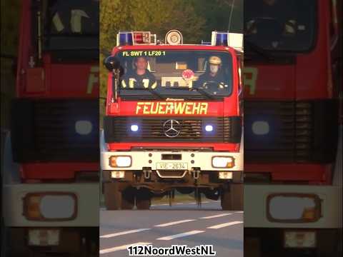 Feuerwehr Schwalmtal 01 LF20 01 Waldbrand Meinweg NL #einsatz #feuerwehr #brandweer #firefighter