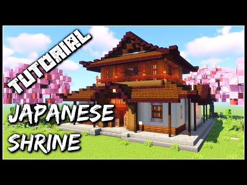 How To Build A Japanese Shrine | Minecraft Tutorial