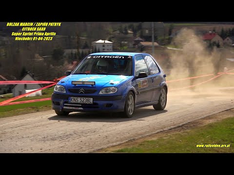 BULZAK MARCIN / ZAPIÓR PATRYK - CITROEN SAXO - Super Sprint Prima Aprilis Niechobrz 01-04-2023