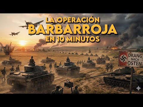 🔥 La OPERACIÓN BARBARROJA: la invasión de ALEMANIA a la UNIÓN SOVIÉTICA en 10 minutos 🔥