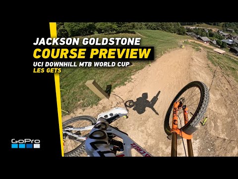 GoPro: Jackson Goldstone's Course Preview with HERO12 in LES GETS | 2023 UCI Downhill MTB World Cup