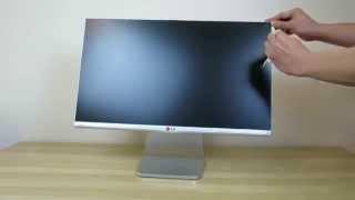 Video thumbnail for LG 24MP76HM unboxing by X2KO