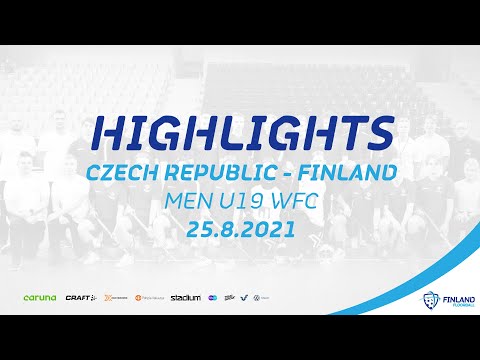 Maalikooste Tšekki - Suomi 4-6 (25.8.2021 / U19 miehet, MM-turnaus)