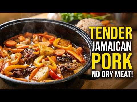 ✅PERFECTLY TENDER JAMAICAN BAKED PORK SHOULDER - NO DRY MEAT!